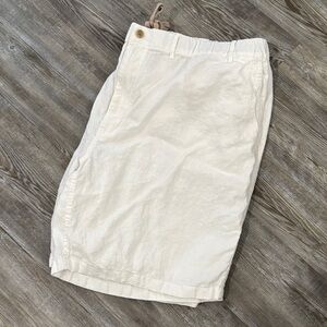 Caribbean linen shorts